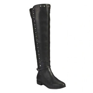 Rialto Ferrell Over The Knee Black Boots Size 6